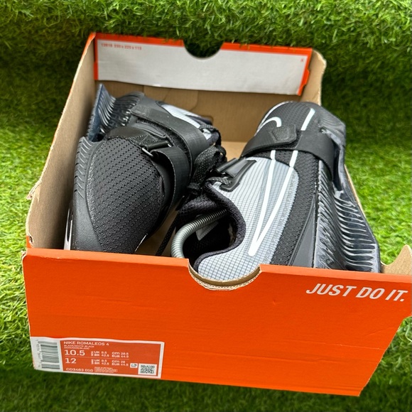 Nike Romaleos 4 Black Weightlifting Shoes
Gym Training Shoes Men's CrossFit 10.5 - Picture 6 of 9